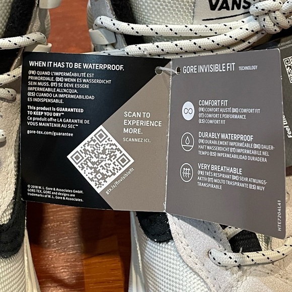 Vans Ultrarange EXO High MTE-2 x Gore Tex ‘Cream Black’ (size mens 6/wmns 7.5) - Picture 8 of 12